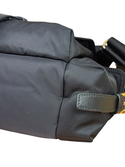 Prada Black Explore Re-Nylon Medium Shoulder Bag