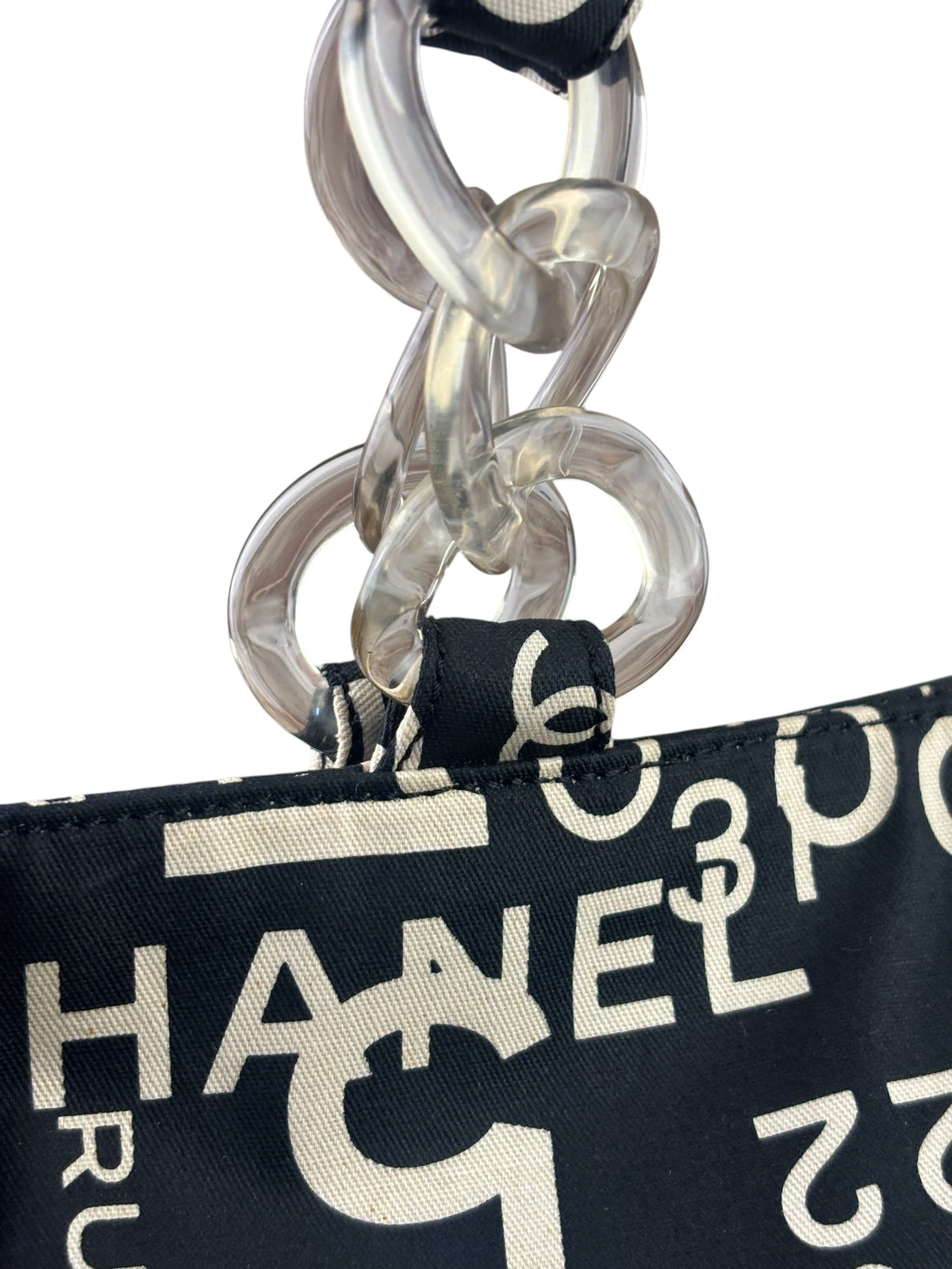 Chanel Black 31 Rue Cambon By Sea Line Tote 2002