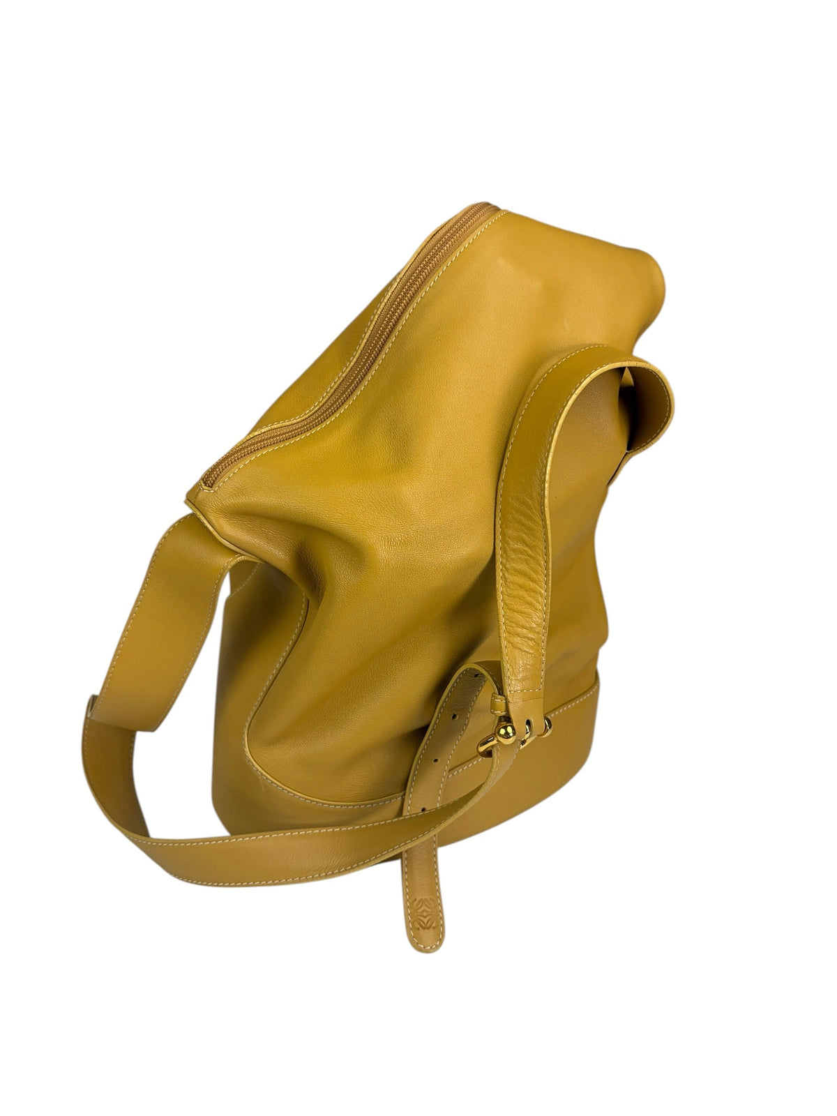 Loewe Anton Sling Camel Brown Shoulder Bag
