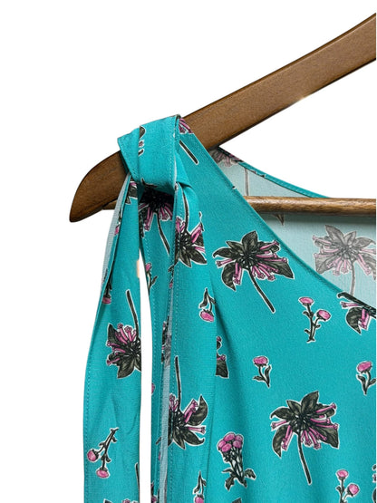 Prada Turquoise Wrap Dress