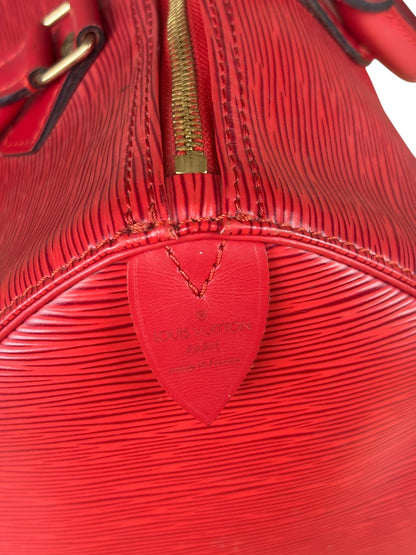 Louis Vuitton Red Epi Leather Speedy 30