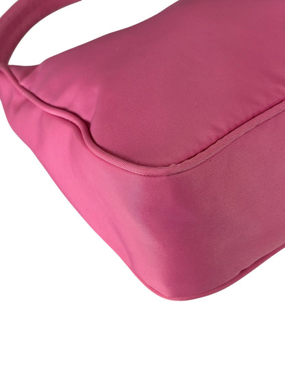 Prada Pink Tessuto Nylon Pochette
