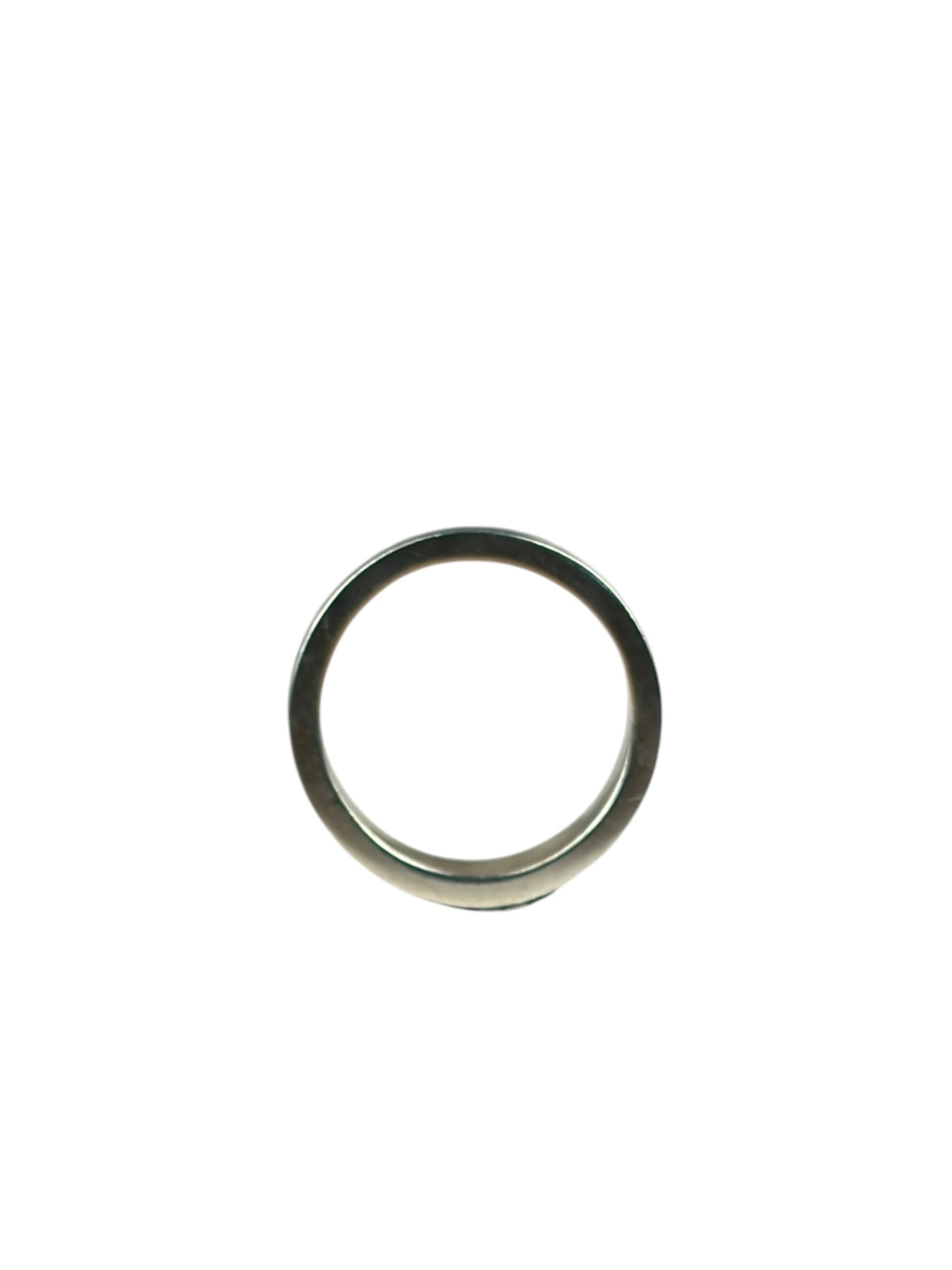 Gucci SS Silver & Turquoise Enamel Band Ring