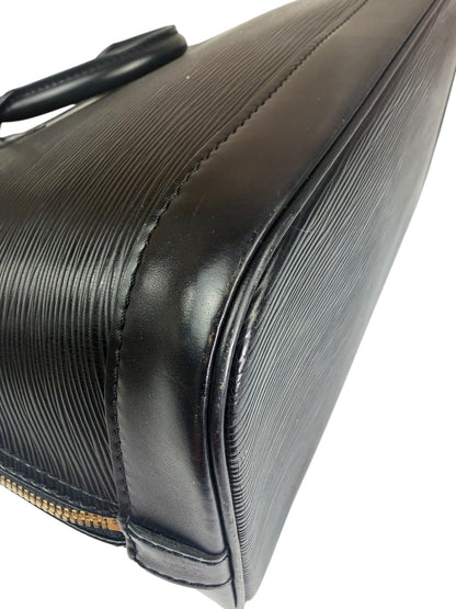 Louis Vuitton Black Epi Leather Alma Handbag PM