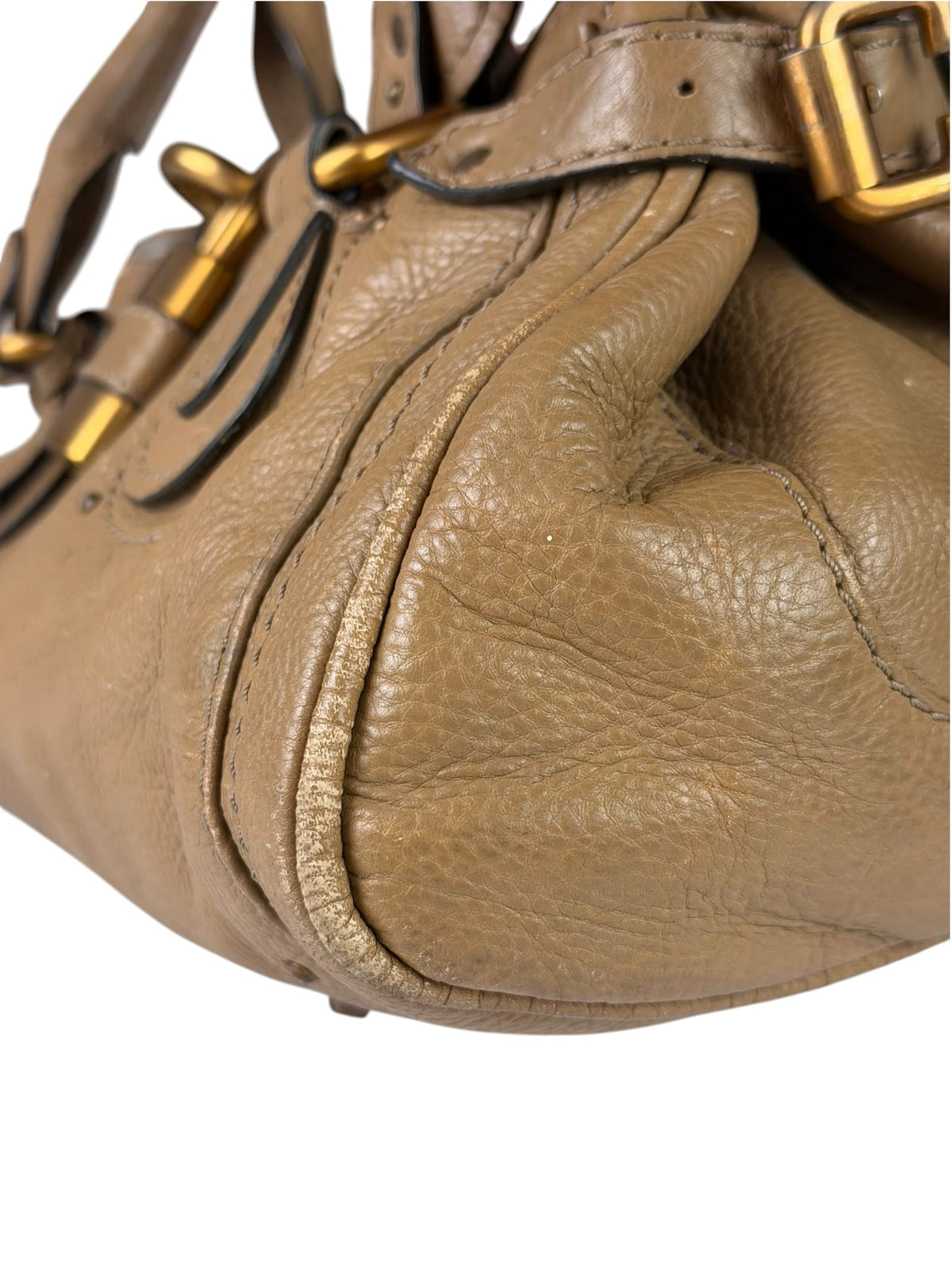 Chloe Brown Leather Paddington Shoulder Bag