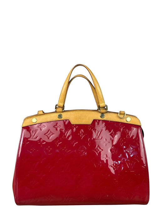 Louis Vuitton Red Vernis Brea Two-Way Bag PM