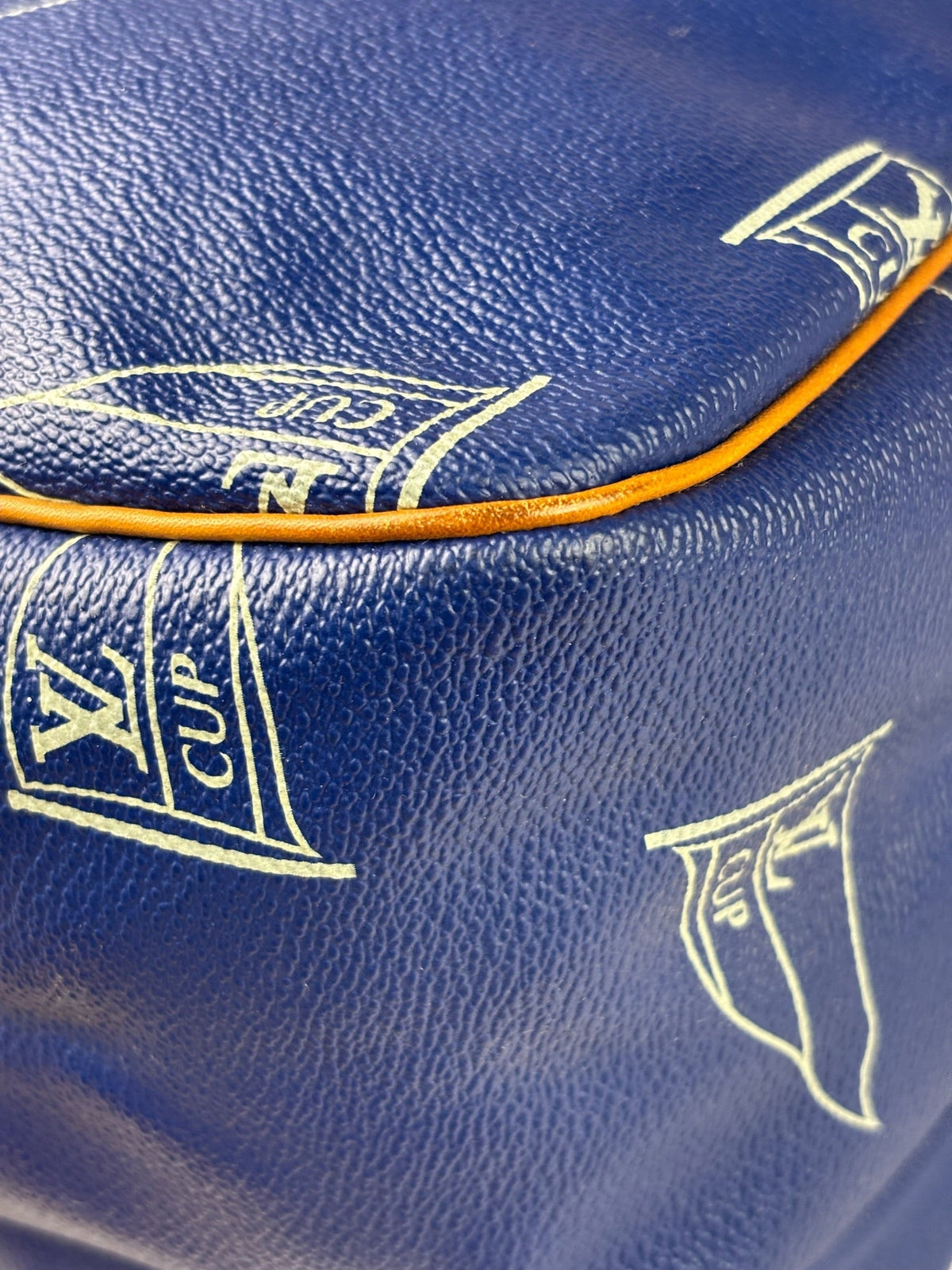 Louis Vuitton Vintage Blue LV Cup Sac Cowes Messenger