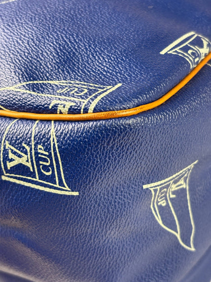 Louis Vuitton Vintage Blue LV Cup Sac Cowes Messenger