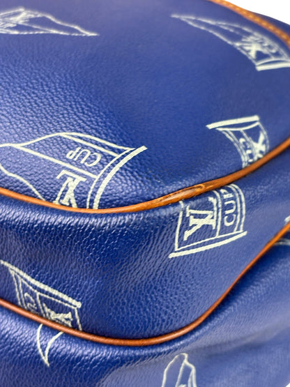 Louis Vuitton Vintage Blue LV Cup Sac Cowes Messenger