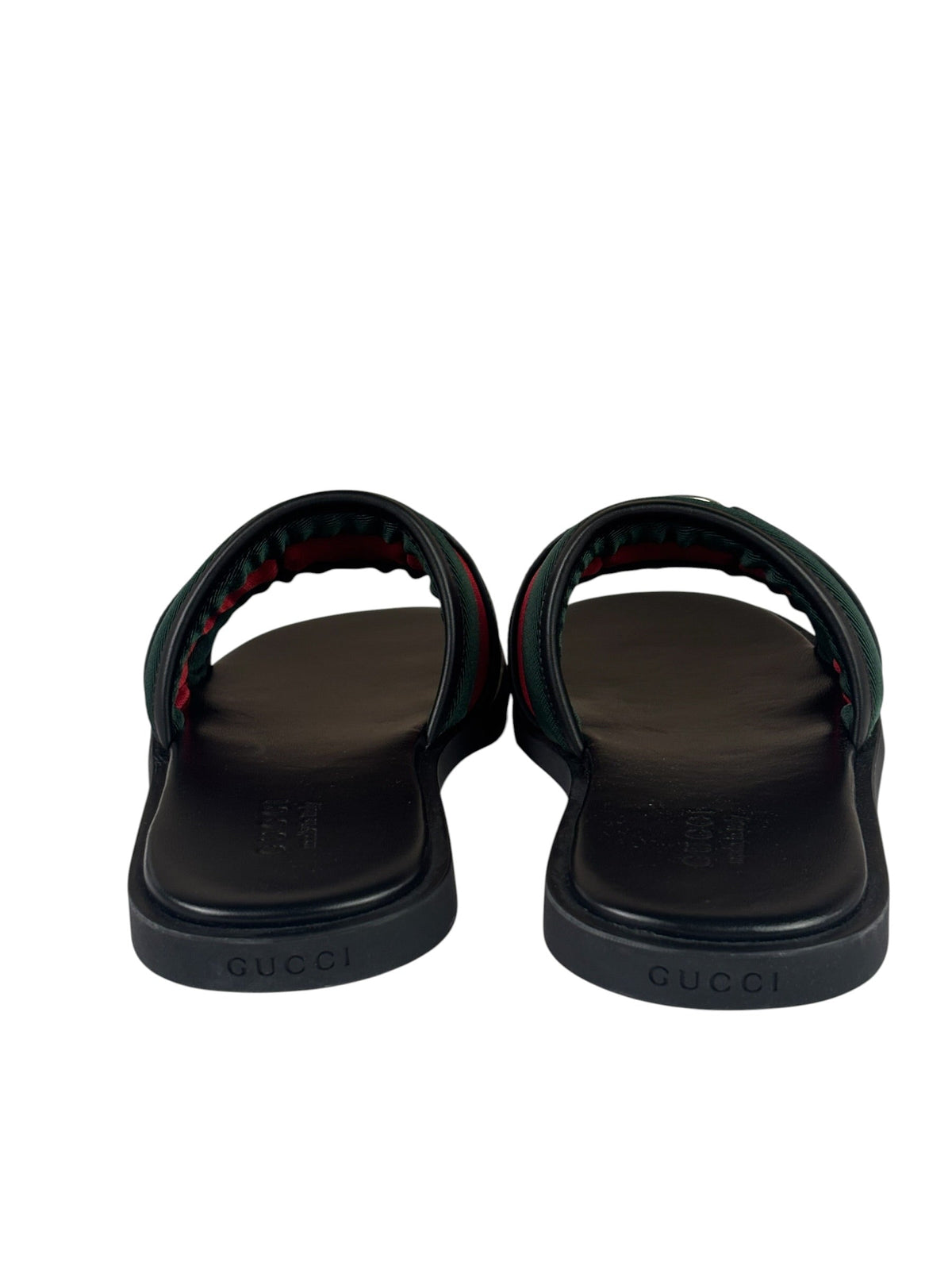 Gucci Interlocking G Sherry Line Leather Sandals