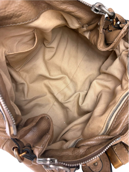 Chloe Brown Leather Paddington Shoulder Bag