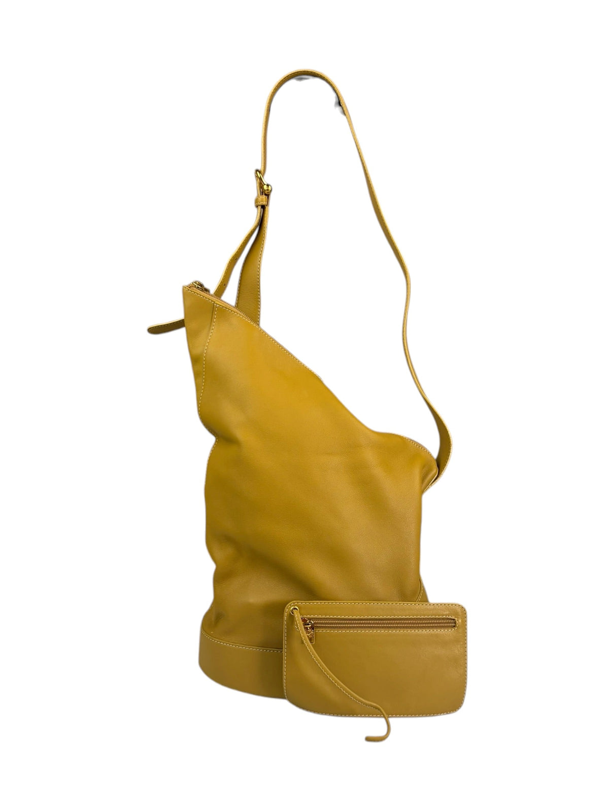 Loewe Anton Sling Camel Brown Shoulder Bag
