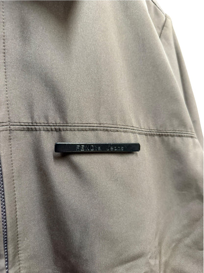Fendi Vintage Brown Harrington Jacket