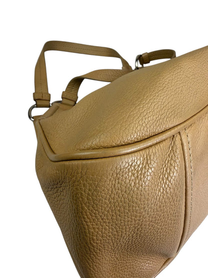 Prada Beige Leather Shoulder Bag