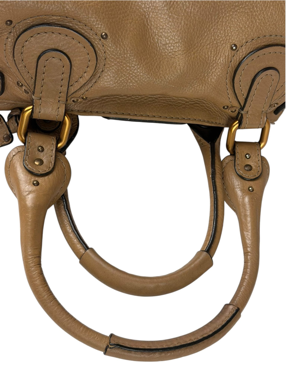 Chloe Brown Leather Paddington Shoulder Bag