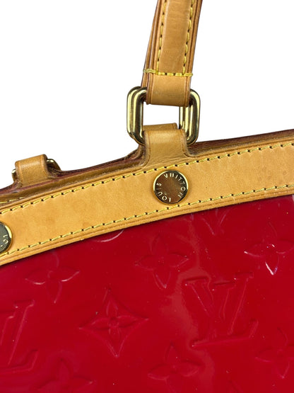 Louis Vuitton Red Vernis Brea Two-Way Bag PM