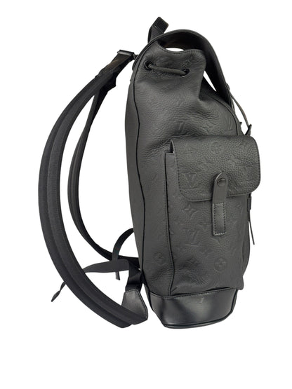 Louis Vuitton Monogram Taurillon Christopher MM Backpack