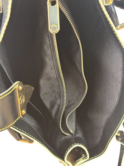 Louis Vuitton Black Goatskin Suhali Le Fabuleux Shoulder Bag