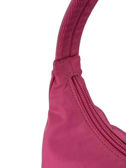 Prada Pink Tessuto Nylon Pochette
