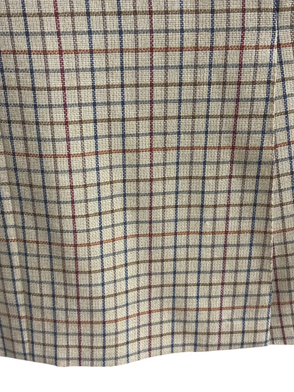 80s/90s Vintage Hermes Plaid Sportcoat (Distressed)