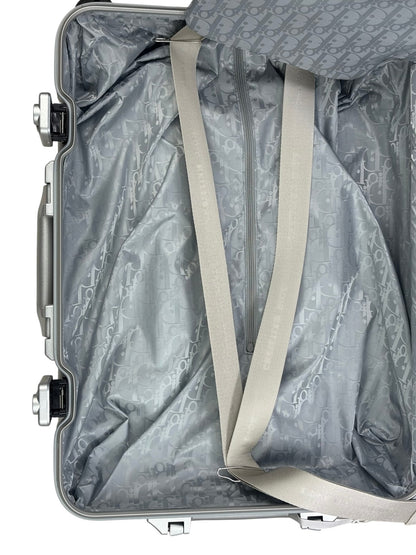 Christian Dior Blue/Silver Trotter Rimowa Suitcase