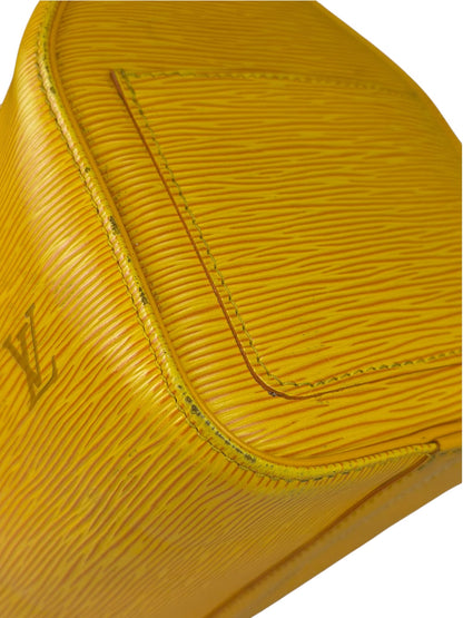 Louis Vuitton Yellow Epi Leather Speedy 25