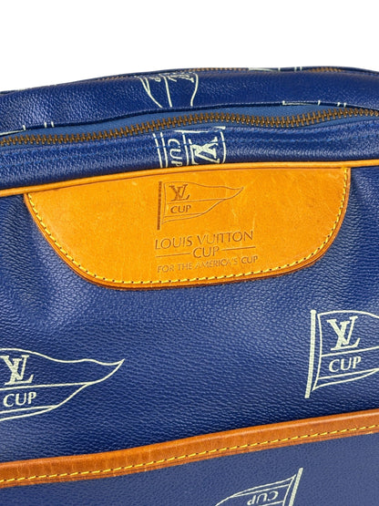 Louis Vuitton Vintage Blue LV Cup Sac Cowes Messenger