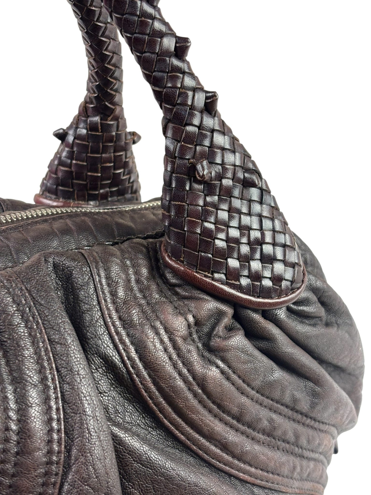 Fendi Vintage Brown Small Spy Bag
