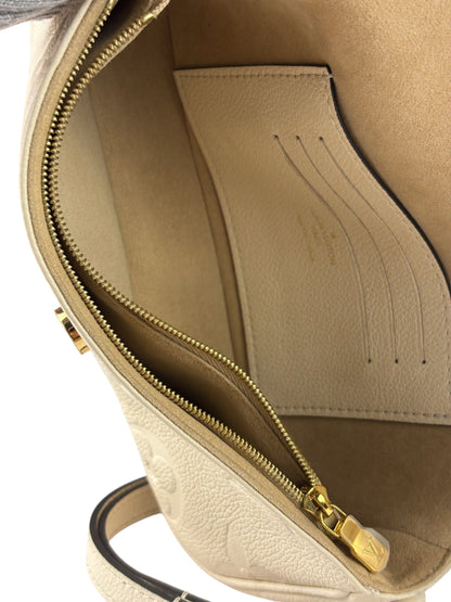 Louis Vuitton Ivory Empreinte Monogram Leather Chain Ivy Pochette