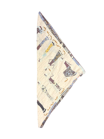 Moschino Vintage Olive Oyl Silk Scarf