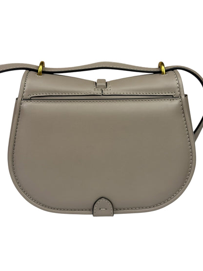 Fendi Dove Gray Leather C'mon Crossbody Bag