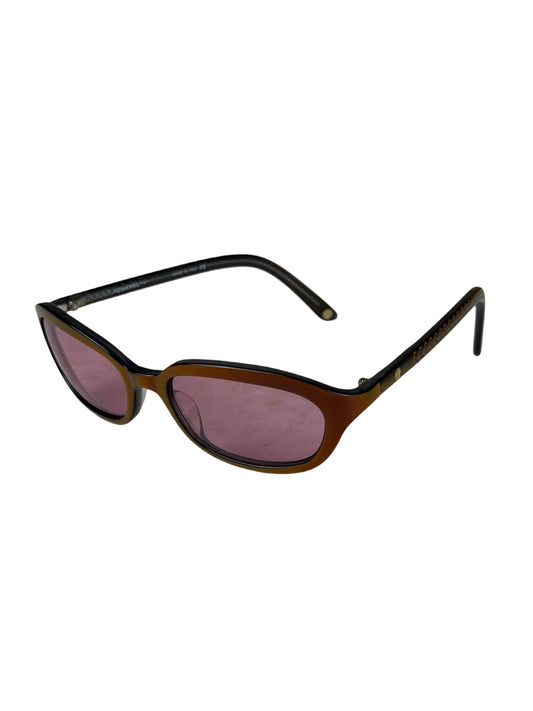 Chanel Vintage Pink Tinted Gradient Reading Sunglasses