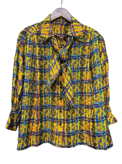 Christian Dior Multi-Colored Geometric-Patterned Two-Piece Set