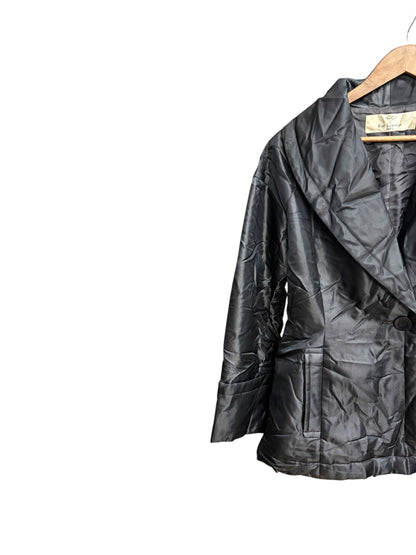 Karl Lagerfeld Shiny Black Jacket
